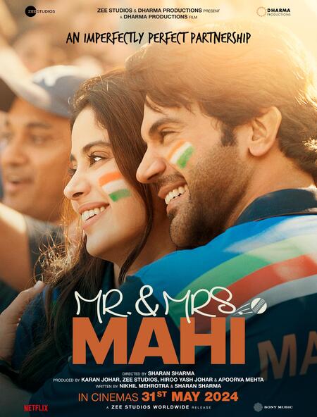 Mr and Mrs Mahi 2024 Hindi Movie